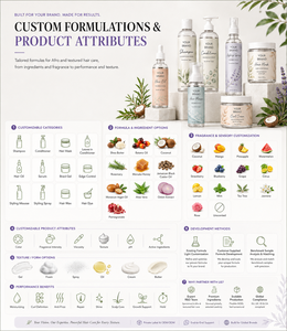 Factory OEM Private Label Deep Repairing Cream Amino Acid Cruelty-Free Custom Scent Professional Salon Hair Care Set - Product Image 2