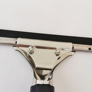 Limpador de vidro de limpeza de aço inoxidável, 45 cm, limpador de vidro com lâmina de borracha, para limpeza de janelas, etc. - Product Image 6
