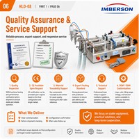 Imberson 2026 Machine de remplissage de liquides à double tête, compatible convoyeur, 25-1000 ml, pour l'amélioration de la production