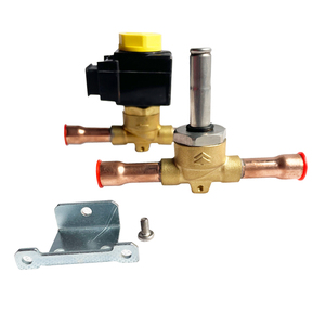 Válvula Solenoide <span class=keywords><strong>de</strong></span> Cierre Normal <span class=keywords><strong>de</strong></span> Cobre Puro para la Industria <span class=keywords><strong>de</strong></span> Refrigeración, Interruptor Electromagnético <span class=keywords><strong>de</strong></span> Agua/Aire AC220V DC24V - Product Image 5
