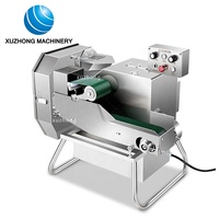 Kommerzielle Kleine Automatische Blattgemüse-Schneidemaschine Elektrische Gemüseschneidemaschine