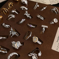 Anillos de Moda de Cobre de Lujo Personalizados Directo de Fábrica para Mujer, Fabricantes al por Mayor, Marca ZC JZ-0724-3, Regalo