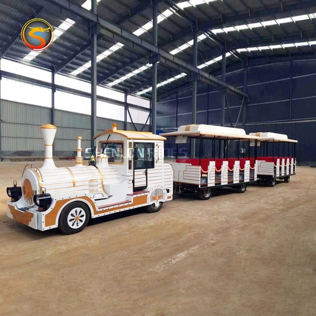 Attractions Amusement Park Train Rides Trackless Tram for Sale