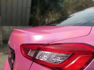 Película láser rosa de iridiscencia para decoración de coche, película de vinilo de película completa de China azul, diseño de película de PVC para envolver el coche - Product Image 2