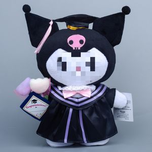 Muñeca de Peluche Graduada Melody Kuromi Kitty, Personaje Famoso de Anime y Dibujos Animados, Juguetes de Peluche para Regalo de Graduación - Product Image 2