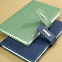 Ensemble cadeau de carnet de notes A5 personnalisé avec couverture rigide en cuir PU de luxe, papeterie avec logo personnalisé imprimé, stylo, journal, planificateur