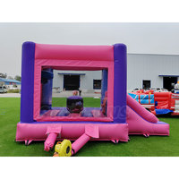 Château gonflable commercial K-POP Demon Hunters personnalisable pour fêtes d'enfants en extérieur avec souffleur – Location de château gonflable