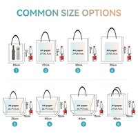 Bolsa de Compras Plegable Ecológica de Material PP con Diseño Literario Creativo e Impermeable, Logotipo Personalizado