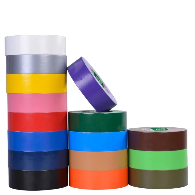 Factory Supply Shanghai Yongguan YG Tape Heavy Duty Wrapping Custom Colored Printed Cloth Duct Tape