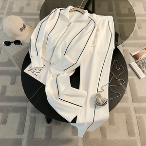 <span class=keywords><strong>Ensemble</strong></span> haut et bas contrastant pour <span class=keywords><strong>femme</strong></span>, tendance et décontracté, classique, vêtements de <span class=keywords><strong>sport</strong></span> pour <span class=keywords><strong>femme</strong></span>, best-seller - Product Image 1