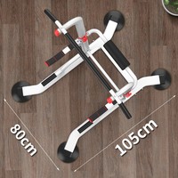 Station de dips en acier à hauteur réglable, barre de traction multifonction, équipement de fitness pour la musculation du haut du corps à domicile