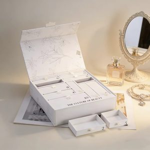 Boîte d'emballage en carton <span class=keywords><strong>de</strong></span> luxe imprimée sur mesure pour maquillage, grand miroir, <span class=keywords><strong>calendrier</strong></span> <span class=keywords><strong>de</strong></span> <span class=keywords><strong>l</strong></span>'<span class=keywords><strong>avent</strong></span>, matériaux recyclés, vernis à ongles, huiles, perruques - Product Image 2