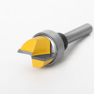 6 מ "מ ו 1/4" עגול shank ניקוי כלי 2 רהוט יחיד נושא הדלקת הנתב חתיכות עץ שטוח - Product Image 3