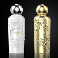 Vente en gros OEM ODM – Flacon de parfum vide en verre super flint de 50 ml et 100 ml avec pulvérisateur et boîte