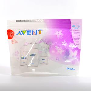 Sac de stérilisation à la vapeur pour biberons avec poignée de scellement debout réutilisable PET/CPP pour biberons 20 fois sacs en plastique stérilisants - Product Image 5