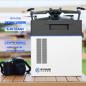 Générateurs portables de batteries solaires au lithium-ion 2000Wh 1000W Hithium EE2 Power Station Generator Solar - Product Image 1
