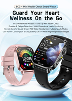 Reloj Inteligente ET571 al por Mayor con Monitoreo de ECG y SpO2, Pantalla HD de 2.0 Pulgadas, Batería de 450 mAh, Llamadas por Bluetooth, Más de 100 Modos Deportivos, Resistente al Agua IP68