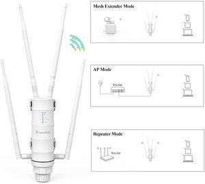 Wavlink-<span class=keywords><strong>AMPLIFICADOR</strong></span> <span class=keywords><strong>DE</strong></span> COBERTURA <span class=keywords><strong>Wifi</strong></span> resistente al agua para exteriores, repetidor extensor <span class=keywords><strong>de</strong></span> <span class=keywords><strong>señal</strong></span> <span class=keywords><strong>Wifi</strong></span> PoE AC1200 - Product Image 2