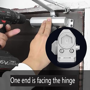 Ferme-<span class=keywords><strong>porte</strong></span> moderne silencieux pneumatique hydraulique en alliage d'aluminium, installation facile pour chambre, salon, bureau à domicile - Product Image 3