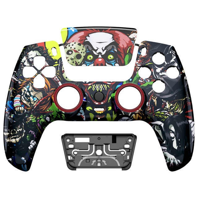 EXtremeRate Luna Redesigned DIY Front Shell Controller Shell for PS5 Controller Custom Shell