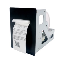 OEM Printer Panel Kompak Logam 58Mm/60Mm, Printer Termal Resi untuk Stasiun Gas