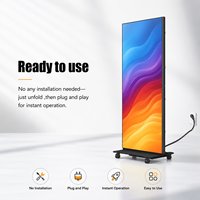Layar Poster Iklan LED Warna Penuh Dalam Ruangan, Kecerahan Tinggi, Hemat Energi, Signage Digital, Garansi 1 Tahun