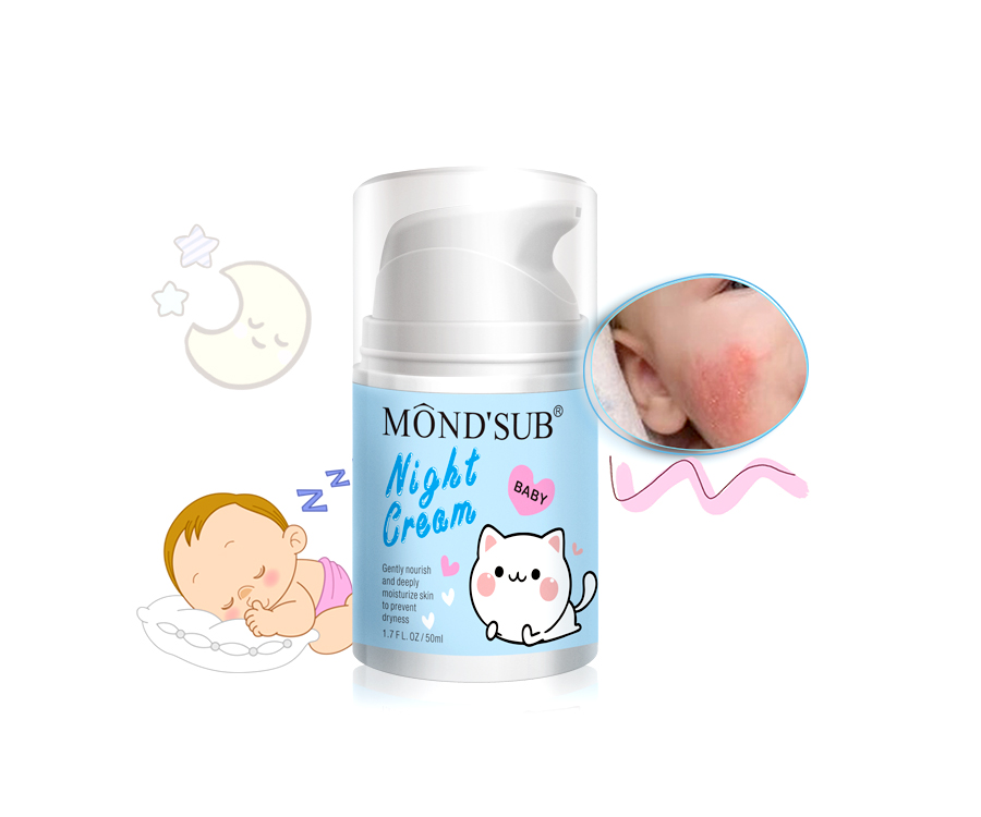Органический Детский крем отбеливающий Осветляющий крем для лица детский лосьон и крем для лица глубоко восстанавливающий крем для ночного сна лосьон
