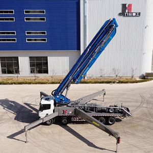 Pompe à béton montée sur camion JIUHE, prix d'usine, 30m, 38m, 43m, 52m, 58m, 63m, 70m, camion pompe à béton, bomba de concreto - Product Image 6