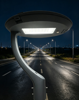 Lampe de jardin LED extérieure imperméable PANAILO, anti-corrosion, éclairage urbain pour routes principales, éclairage paysager