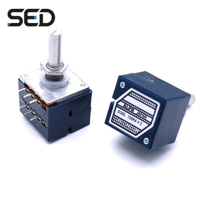 Potentiomètre de type indexé RH2702 250KA 100K 50K, résistance ALPS, potentiomètre double volume 27 pour moteur pas à pas - Product Image 1