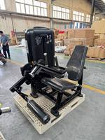 Machine d'extension de jambe multifonctionnelle assise réglable en gros DS050 Extension de jambe assise Curl de jambe pour une utilisation en salle de sport