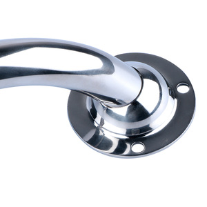 Stainless Steel Boat Handrail With Slip Resistant Finish For Outdoor Bathroom <b>Kitchen</b> Use - Product Image 2