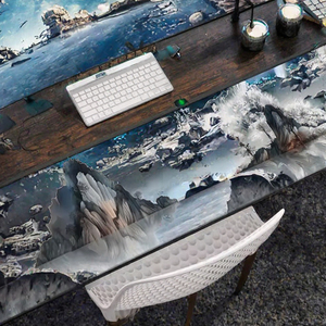 Custom Rubber Gaming Mouse Pad <strong>Large</strong> Rectangular <strong>Mousemat</strong> 1000x500x3mm Full Color Desk Mat Office Use - Product Image 3