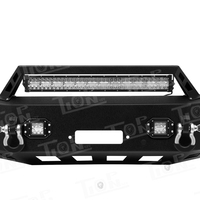 Hot Selling Auto Accessories Heavy Duty Power Coated Black Steel Bull Bar Front Bumper for Ram1500 2500