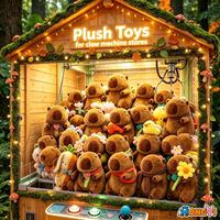 Peluche Capybara Tendance, Douce et Mignonne, 4 et 8 Pouces, pour Commande en Gros et Machines à Pinces