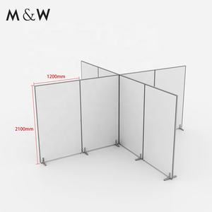 M & W Foshan Fabricación Oficina Diseño de cubículo partición Estación DE TRABAJO Sala de cubículo - Product Image 3