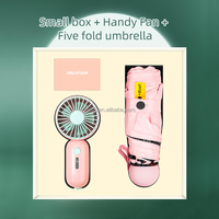 Mini ventilateur, parapluie, boîte de câble, pièces cadeaux personnalisés, souvenir d'anniversaire pour enfants, 1 pièce, meilleure vente