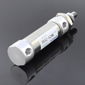 Mini-cylindre MA25 25SU en acier inoxydable à double action avec queue magnétique plate pivotante - Product Image 2