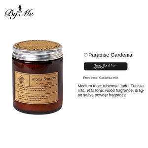 Candele profumate per la festa della mamma cera di cocco vendita calda candela di fiori di cera di soia di cocco di Halloween con confezione di cartone con Logo personalizzato 0002 - Product Image 6