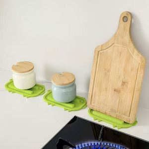 Multi-Functional Eco-Friendly Silicone Utensil Holder Kitchen Ladle Rest Countertop Drain Tray Spoon Spatula Dishwasher Safe - Product Image 4