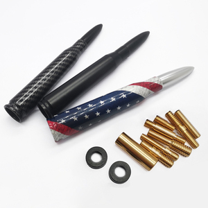 Toit personnalité universel court camion voiture en fibre de carbone drapeau givré balle antenne pour camion dodge <span class=keywords><strong>ram</strong></span> 1500 <span class=keywords><strong>ford</strong></span> F150 <span class=keywords><strong>raptor</strong></span> - Product Image 1