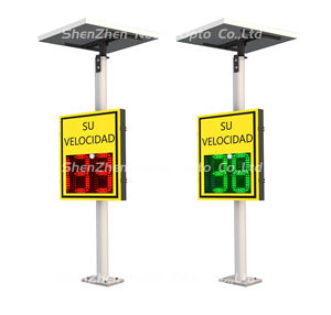 Intégrer l'affichage du boîtier 188 2 et demi-chiffres signe radar de vitesse à deux couleurs à vendre - Product Image 3