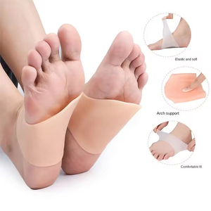 Cuscinetti a compressione invisibili in gel morbido per l'arco <span class=keywords><strong>plantare</strong></span>, fasce flessibili antiscivolo per alleviare la fascite <span class=keywords><strong>plantare</strong></span>, ideali per sneakers, sandali e <span class=keywords><strong>tacchi</strong></span> <span class=keywords><strong>alti</strong></span> - Product Image 3