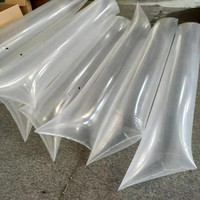 Film transparent personnalisé en TPU/PU, sans couture, haute pression, durable, flexible, pour bateau pneumatique