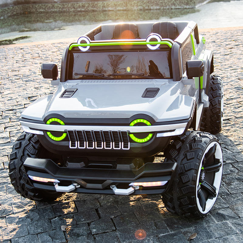 Gris 12V14 Chaowei double batterie siège souple 775 moteur roue en mousse cadeau