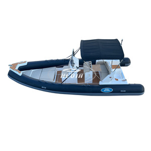 เรือตกปลาทำจากไฟเบอร์กลาส680ยางสูบลมได้เรือยอร์กา23ft ยุโรป - Product Image 1