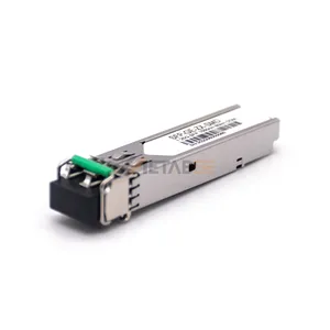 1.25G SFP Transceiver Module 80KM CWDM SMF IC Dom Fiber Transceiver for Routers DWDM Switches with LC RJ45 Connectors