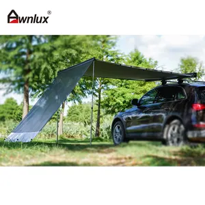 Awnlux SUV Semi-Automatic Retractable Outdoor 4X4 Offroad Retractable Car Roof Side Awning 4Wd For Camping