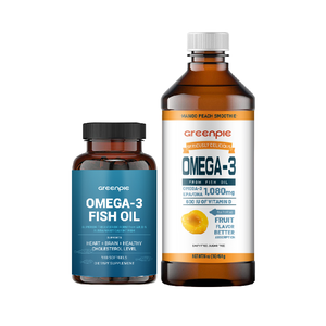 Greenpie bổ sung sức khỏe viên nang dầu cá Omega-3 với <span class=keywords><strong>vitamin</strong></span> K2 và D3 cho hệ tim mạch - Product Image 3