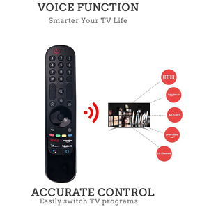Télécommande vocale 38 touches AN-MR21GA MR21GA pour téléviseurs intelligents <span class=keywords><strong>LG</strong></span> <span class=keywords><strong>2021</strong></span> 4K 8K <span class=keywords><strong>OLED</strong></span> UHD HDR Magic TV AKB7603650 RC-LLGEMR21GA 43UP7670PUC - Product Image 5